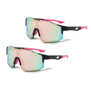 Kit 2 Windproof - Óculos de Sol para Corrida e Ciclismo