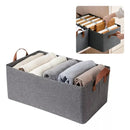 Organizador de Roupas Dobrável - Kit 4 Unidades