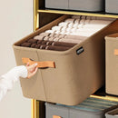 Organizador de Roupas Dobrável - Kit 4 Unidades