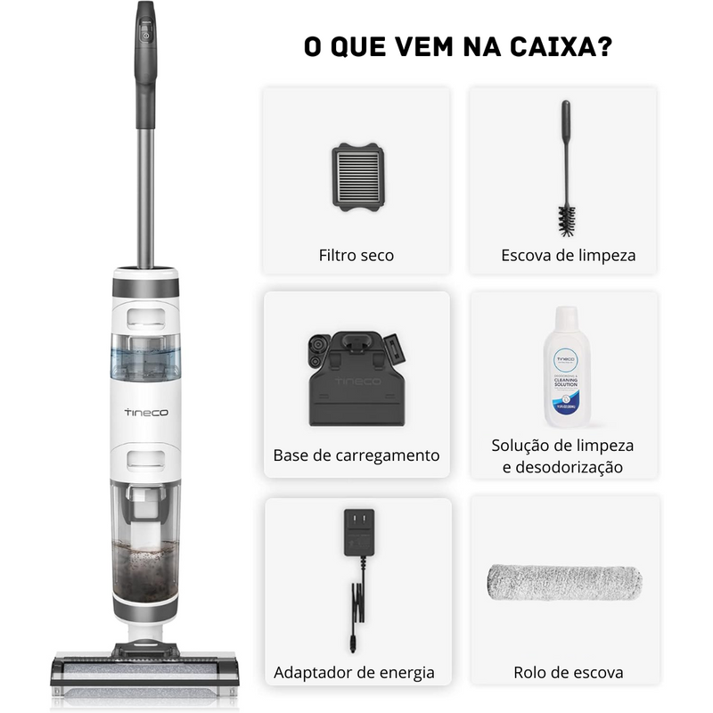 Aspirador Moop Breeze - 3 em 1