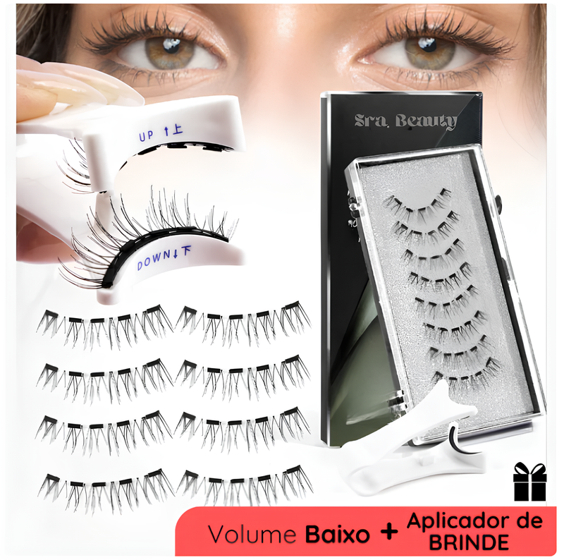 Cílios Postiços Magnéticos Reutilizáveis