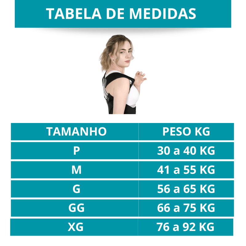 PosturePro® - Corretor Postural