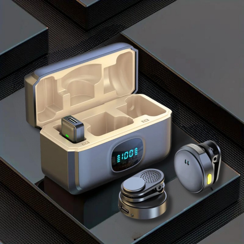 Microfone de Lapela Sem Fio FN-19